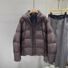 Mens Down Puffer Jacket Winter Warmth Thick Hooded Duck Coat Casual Fashion