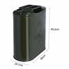 KHK 30-liter Green Vertical Gasoline Can, Fire Prevention Law Compliant, Galvanized Steel, Outdoor Use, Car Emergency Response Supplies