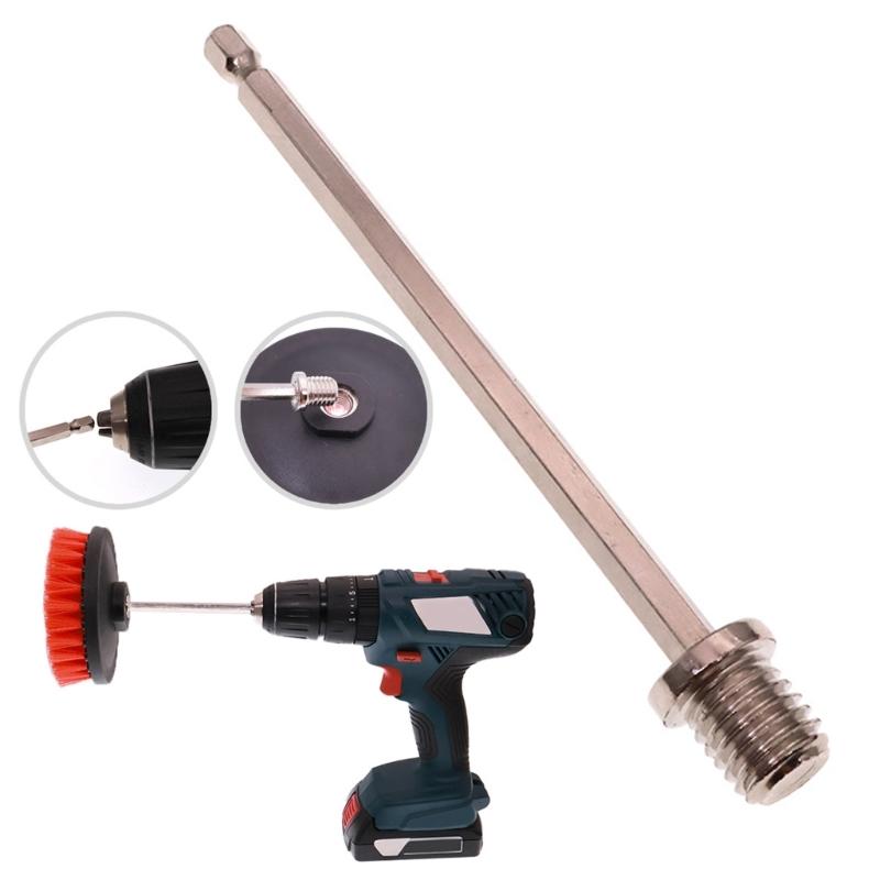 Hexagonal Drill Adapter 140mm Extension Rod M14 Interfaces Quick Installation Tool for Tight Space
