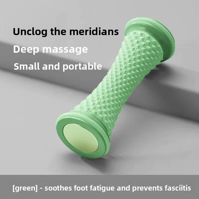 Foot Massager Massage Roller Plantar Fascia Roller Muscle Relaxation Yoga Massage Ball Flat Feet Arch Trainer Foot Care Tool