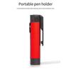 USB Rechargeable LED Flashlight with Magnet and Hook Life Waterproof With Red light Power Bank Repairing Work Emergency Lantern