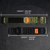 22mm 26mm Nylon Loop Strap for Garmin Fenix  7 6 Pro 7X 6X Pro 5X 5X Plus Epix Pro/Tactix SmartBand Bracelet Watch Accessories