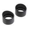 Microscope Rubber Eyepiece Cover Guards Soft Eyepiece Shield 33/36mm Diameter