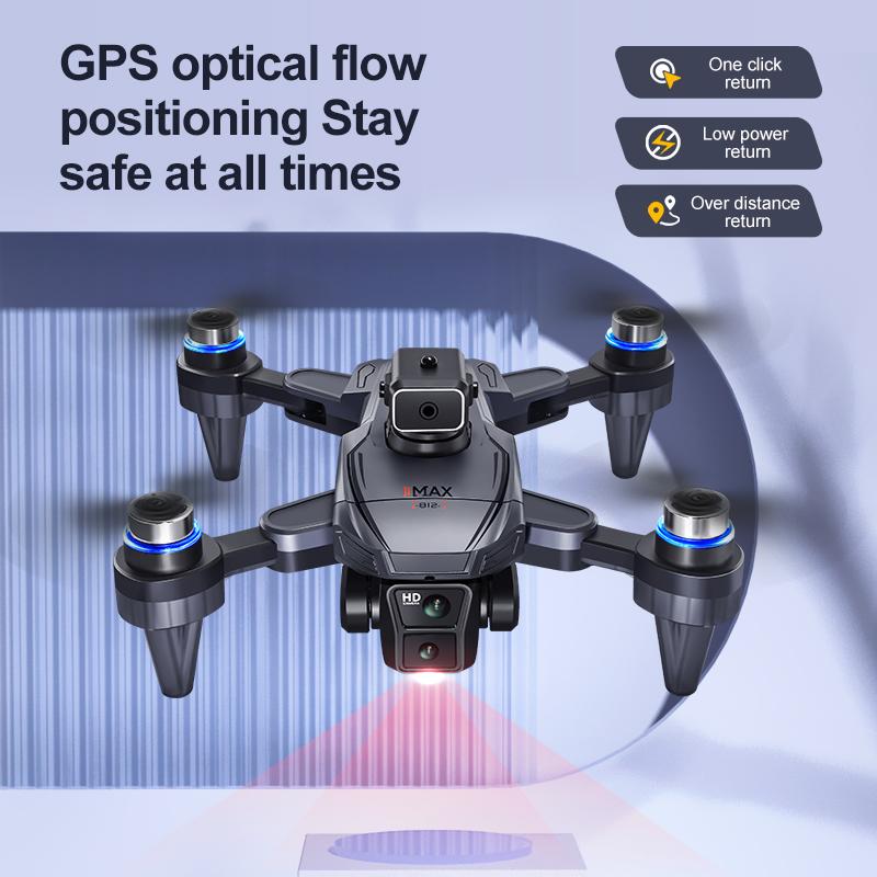 2025 New K812 MAX Drones With Screen 8K HD Aerial Photography GPS 5G Wifi Dual Camera Foldable Quadcopter RC Toys For Kids Gifts
