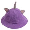 Baby bucket hat parent-child sunscreen bean tooth rabbit small yellow hat kawaii children sunscreen