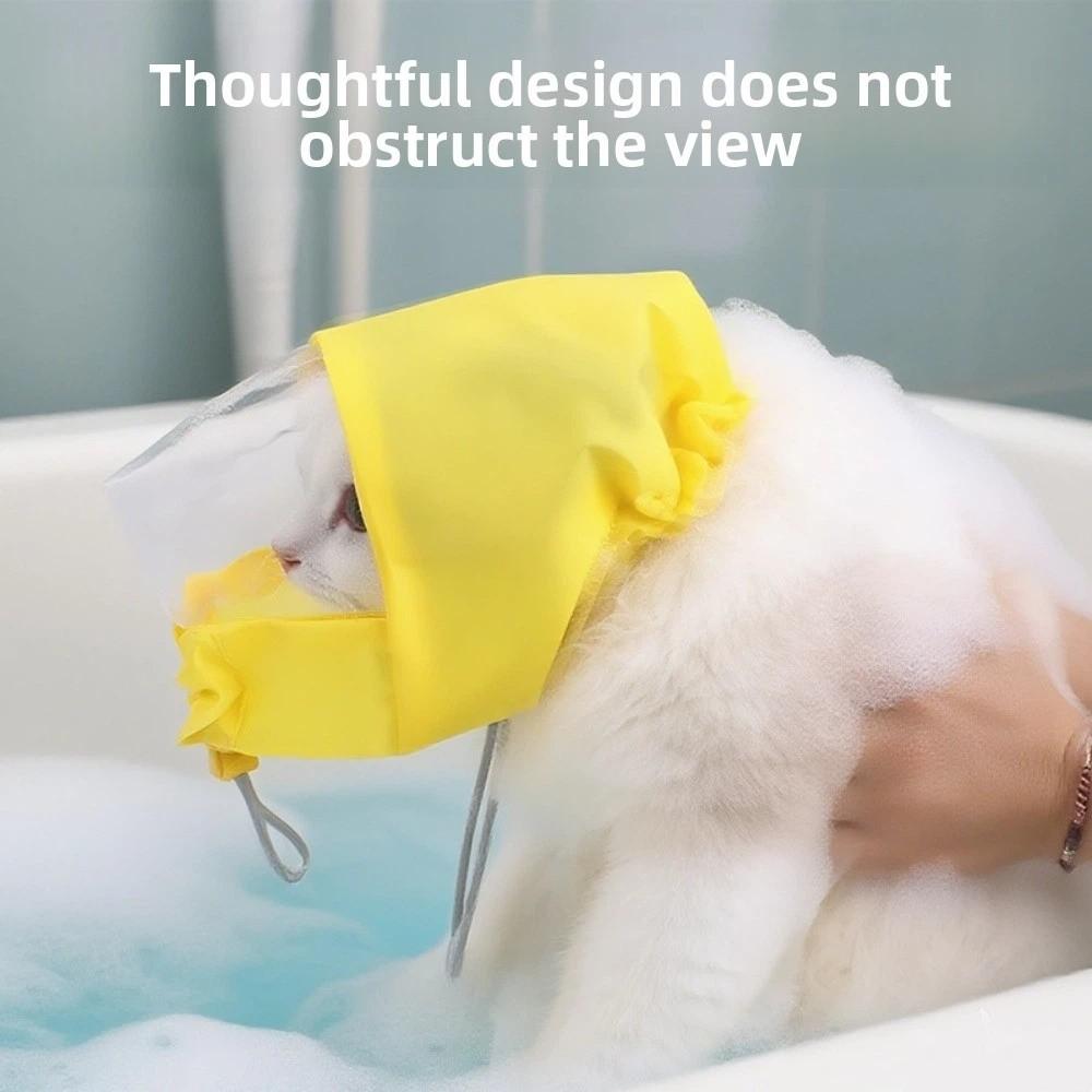 Anti-noise Bathing Dog Calming Earmuff Raincoat Hat Dog Earmuffs Swimming Pet Ear Muffs  Swimming
