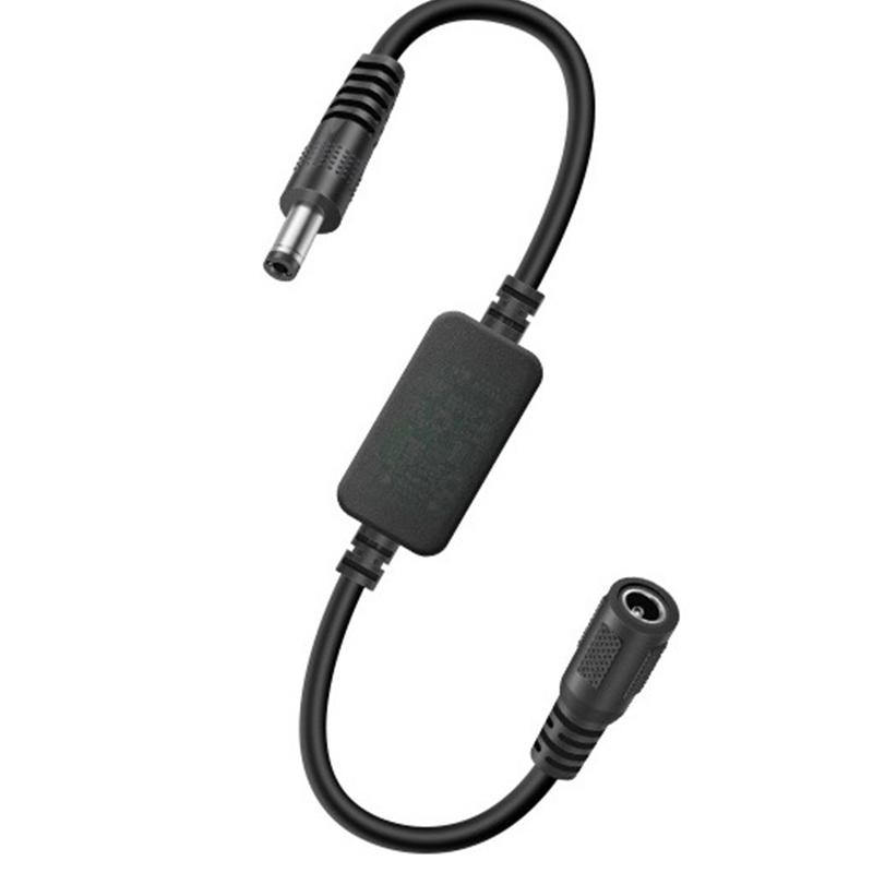 Černý 60cm 24H Automatické Vypnutí Reset DC 5V-15V Restartér Routeru Reset Wifi Routeru Modul Časovaného Restartu Časování