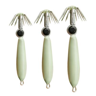 Luminous Cuttlefish Soft Hook Accessories Lightweight Octopus Cuttlefish Catcher Lures Tackles Tools for Fisherman Angler