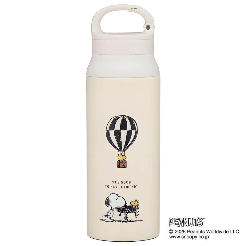 Japanese Skater Brand New Stainless Steel Thermos Cup with Handle and Tea Strainer, Sanrio Collaboration Cartoon Large Capacity Water Bottle