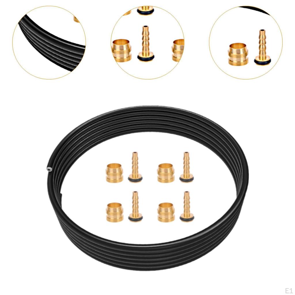 Fahrrad Hydraulische Scheibenbremsleitung Kit Olive und Verbindungsstück Teile Herren Damen Zubehör Fahrrad