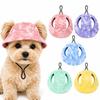 "Lightweight Pet Baseball Cap Adjustable Strap Pet Sunscreen Cap New Dog Sun Hat Summer Season