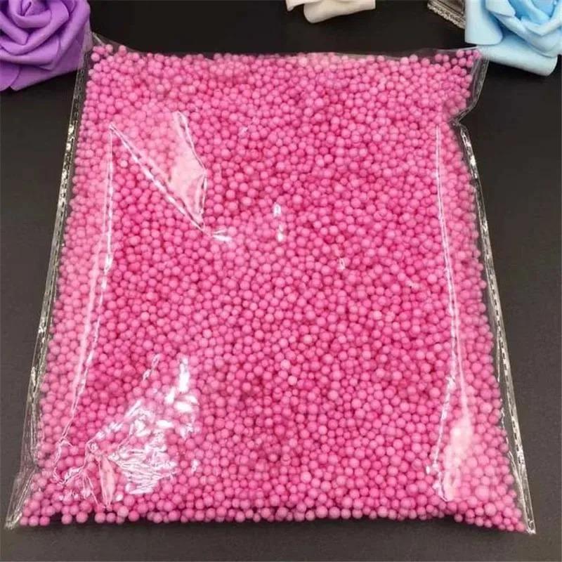 14000Pcs Polystyrene Filler Styrofoam Balls Bottle DIY Snow Mud Accessorie Small Tiny Foam Beads for Gift Box Balloon Decoration