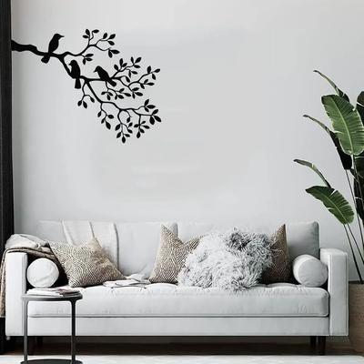 Metal Wall Art, Metal Birds Art,Metal Wall Decor,Birds On Branch,Birds Sculpture Home Decor, Wall Decor Metal Wall Hanging