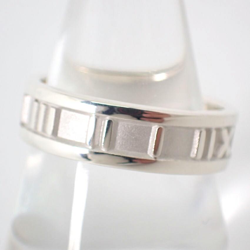 [Used] TIFFANY 925 Atlas Ring / Size 18 / j63-9