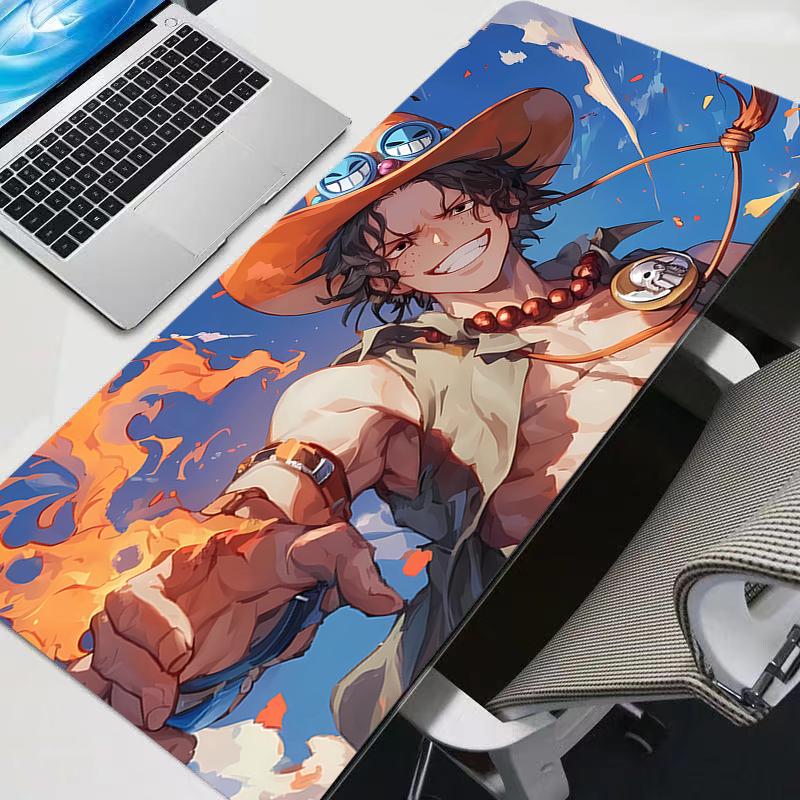 Mouse Pad Professional eSports One Piece Anime New Game Players Speed Lock Edge Rubber Game Desk Mousepad Keyboard Mat