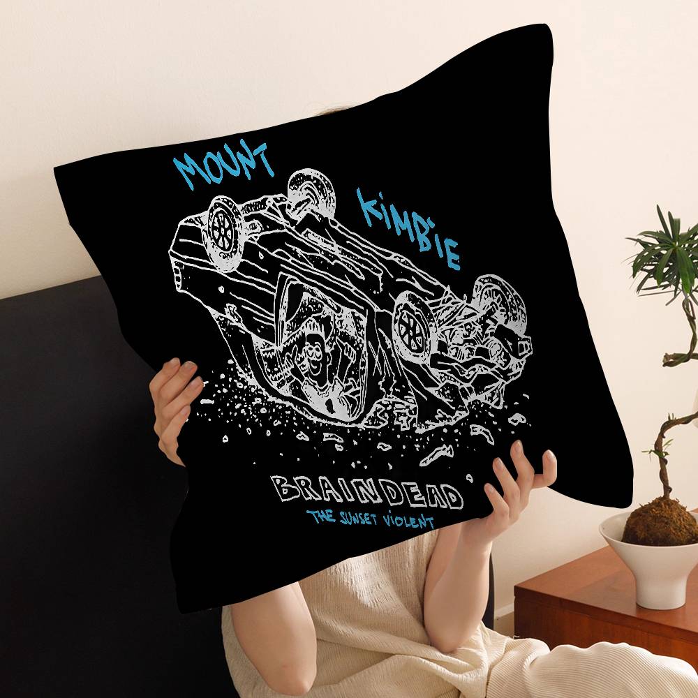 Brains-Dead-Logo Pillow Gift Home Office Decoration Pillow Bedroom Sofa Car Cushion Coverpillow Case