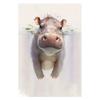 Watercolor Baby Animals Cute Warmth Prints Poster Canvas Painting Modern Wall Art Pictures Living Room Bedroom Home Decoration