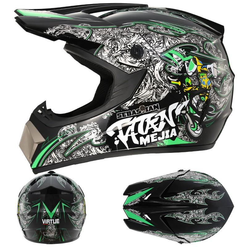 Full Face Off-Road Motorcycle Helmet Dirt Bike ATV Mountain Downhill Cycling Safety Gear