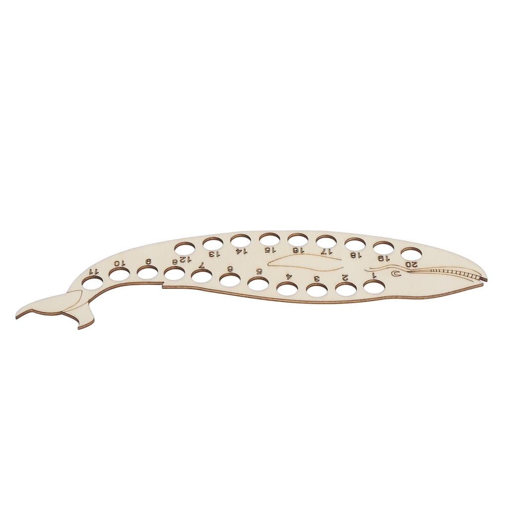 Embroidery Thread Organizer Board Portable Cute Animal Shape Wooden Cross Stitch Floss Holder for