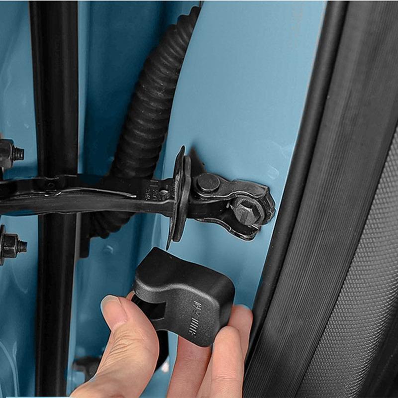 For Volkswagen VW Polo Hatchback      Car Door Limiting Stopper Key Keys Buckle Protection Cover Case 4PCs