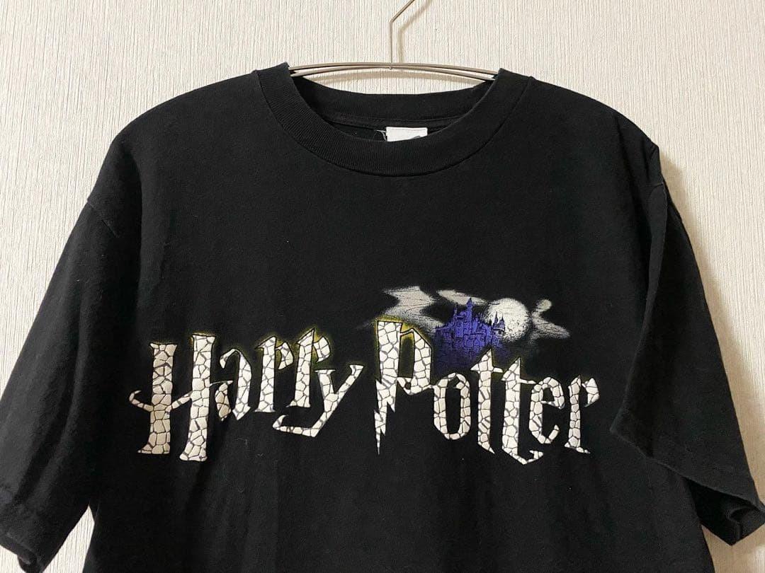 00S Vintage Harry Potter Logo Early T-Shirt Black S