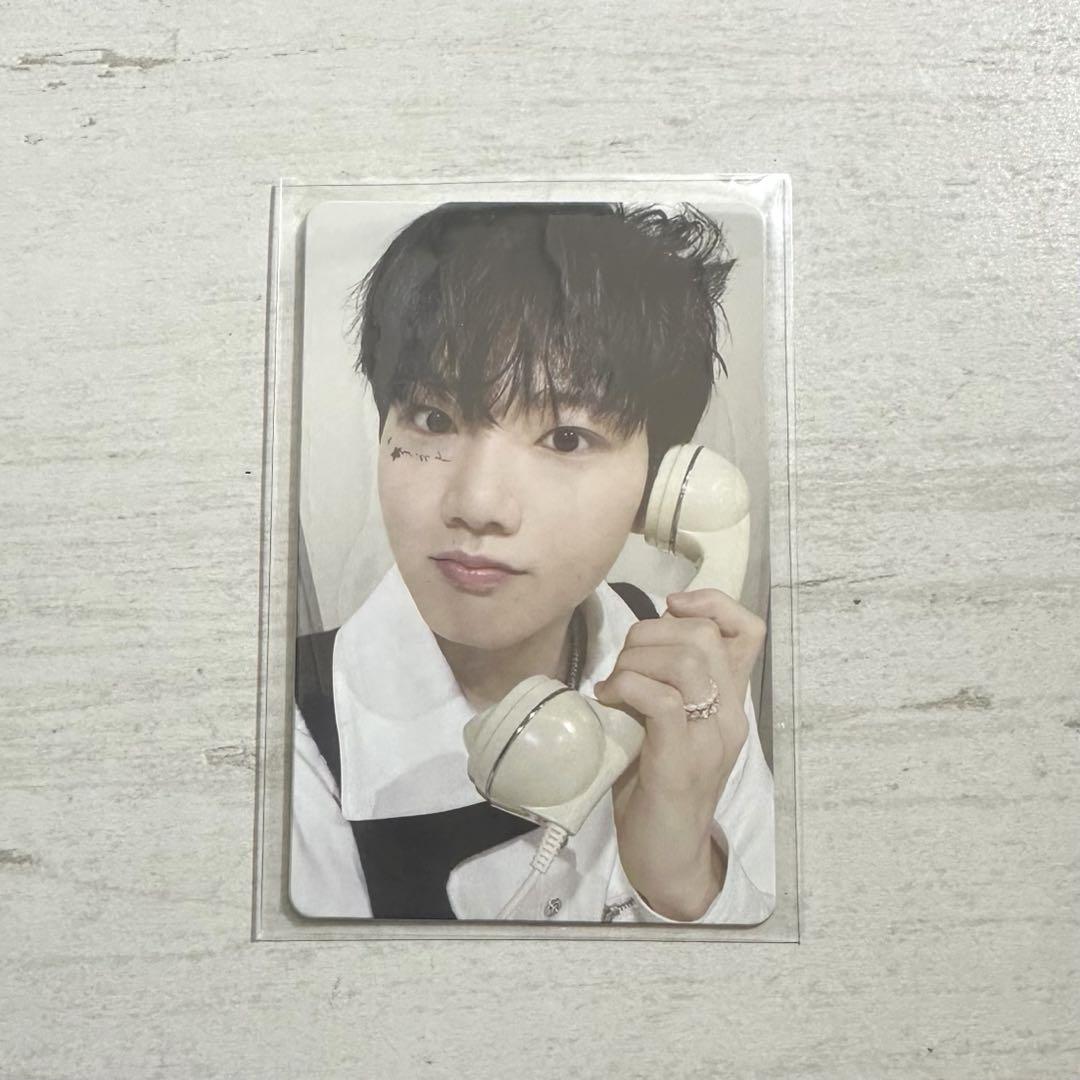 

[USED] treasure Junkyu trading card HELLO tag