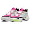 Puma Scarpe da Basket Unisex All-Pro Nitro Basse Rosa Bianco Blu 312374-02