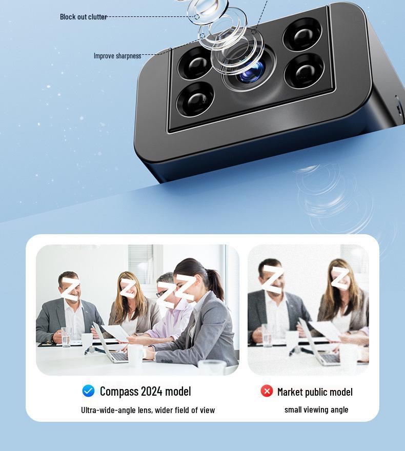 HD Anti-Shake Digital Sports Camera with Audio/Video Recording & Smartphone Remote Control