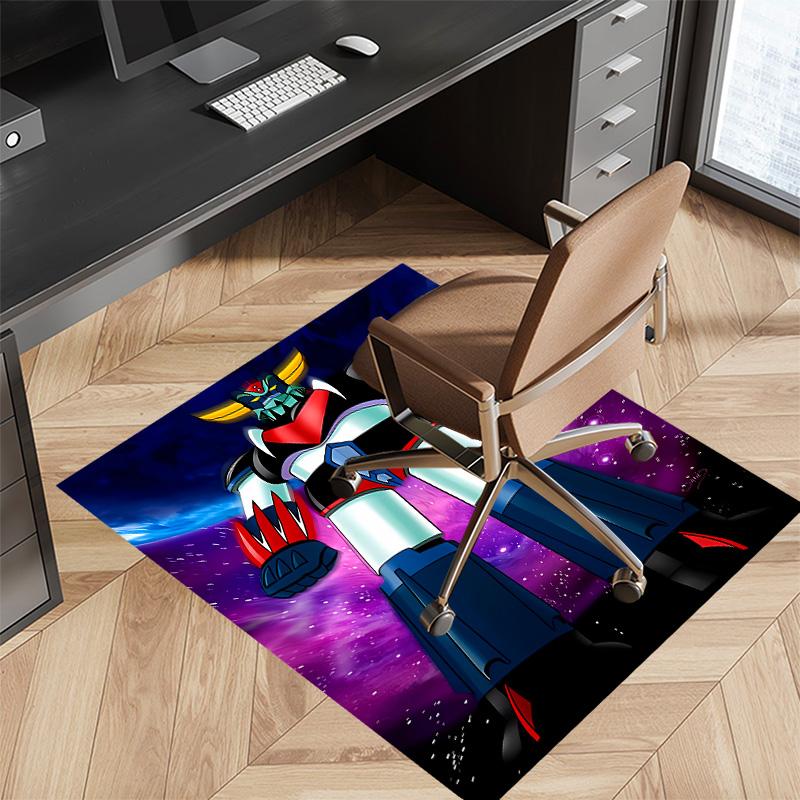 UFO Robo Grendizer2 Printed Absorbent Washable Carpet, Non-Slip Bathroom Mats, Kitchen Rugs, Yoga Mat,Living Room Entrance, Camping Picnic Rugs
