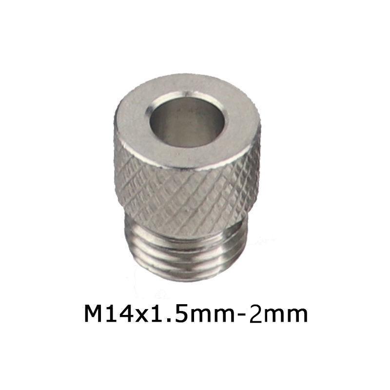 3-in-1 Locher-Set: 3-15mm Rändel-Bohrungsbuchsen, Positionier-Gewindebuchse, Messing-Anschlagmutter, Schraubenschlüssel