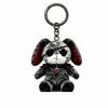 Halloween Gothic Cat Keychain Acrylic Bag Charm Creative Kitten Pendant  Bag Decoration