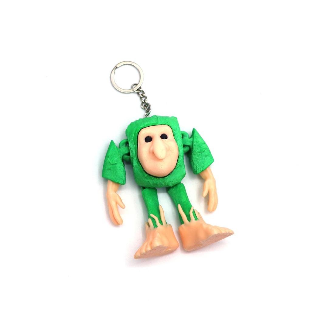 3D Printed Shan Hai Jing Wooden Stick Figure Decompression Toy