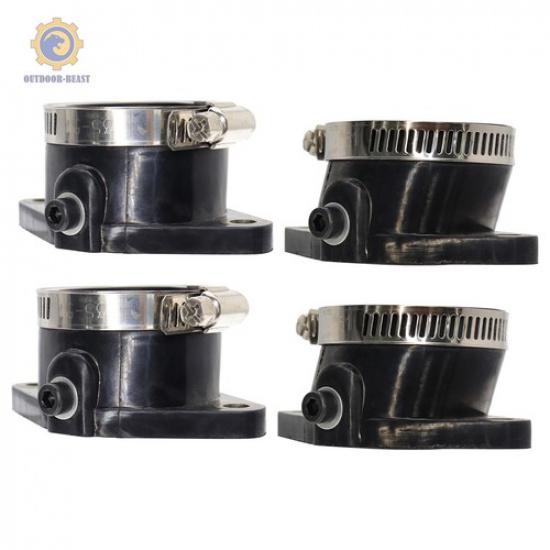 Right And Left Intake Manifold Carb Boot for Suzuki GS550 1980-82 GS650 1981-83