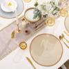 Anti-scald Woven Placemat Heat Insulation Solid Color Table Mat  Party Table Decoration