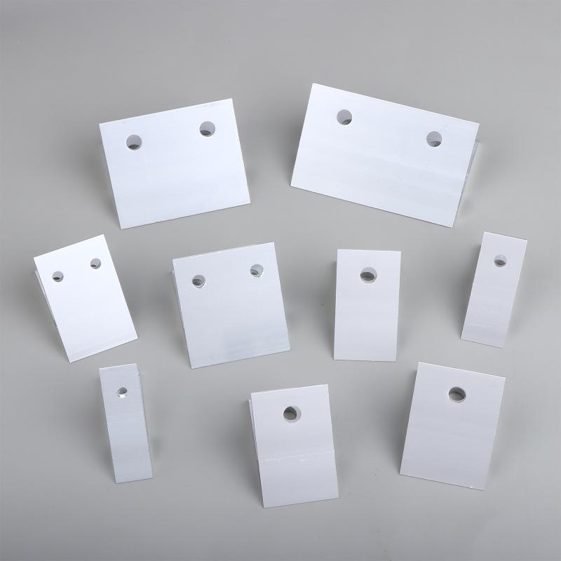 2020 3030 4040 4545 5050 6060 Winkelverbinder-Set 2 Stück 45 Grad Aluminium-Winkelverbinder für Möbelbau
