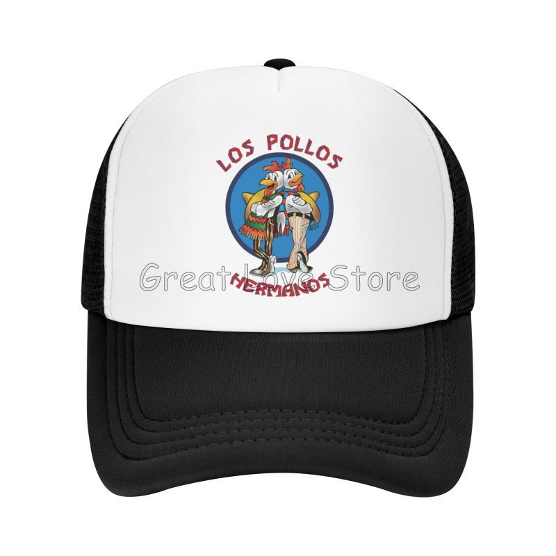 Funny Los Pollos Hermanos Baseball Caps Men Women Adjustable Breaking Bad Chicken Brothers Baseball Cap Sun Visors Snapback Caps