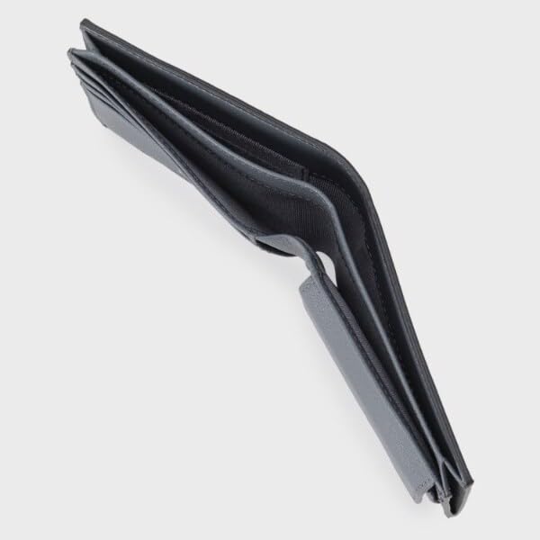 Takeo Kikuchi Goatskin Bifold Wallet 07004401 Men's Black (519) 00