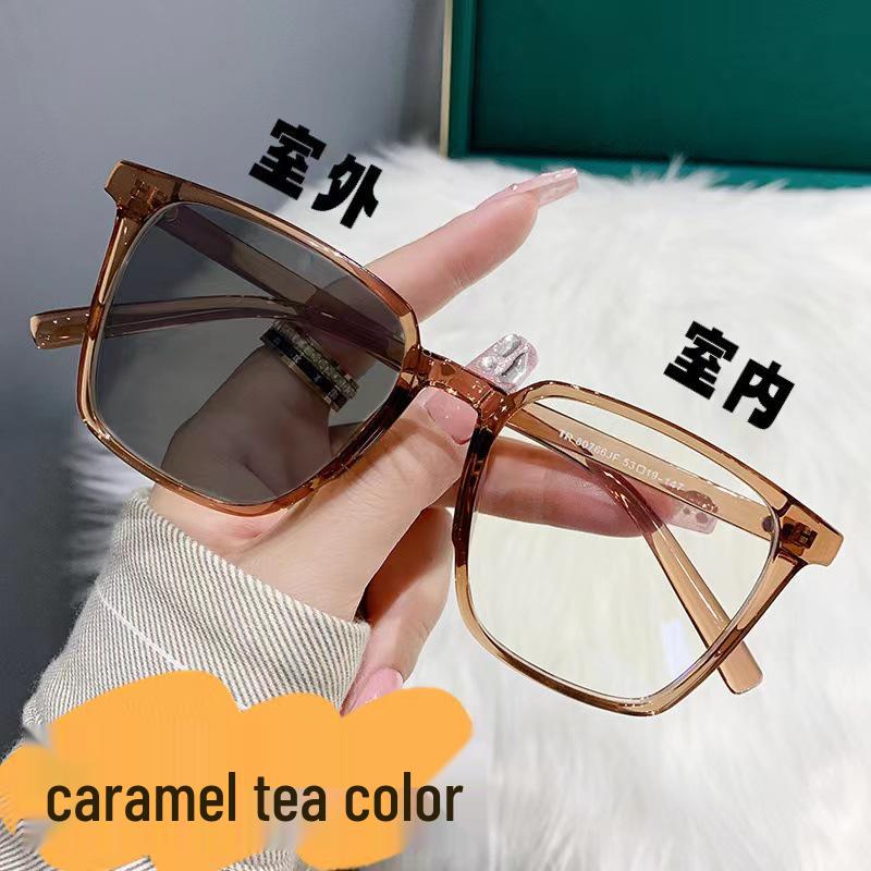 Unisex Anti-Blue Light Photochromic Myopia Fashion Eyeglass Frames