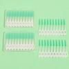 40Pcs Interdental Brushes for Adults Clean Teeth Floss Toothpick Toothbrush Dental Oral Care Tool