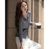 Demana Life Traveler Women's Retro Hooded Color-Block Knit Cardigan