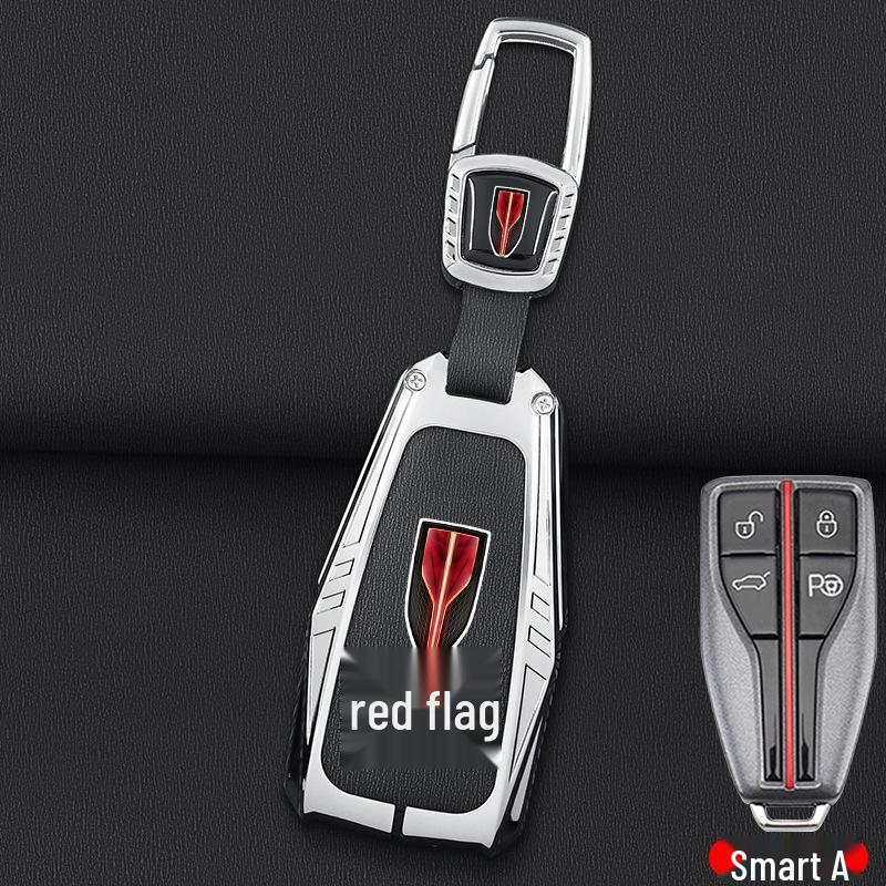 2019-2022 Hongqi HS5 & HS7 Key Cover: Stylish Metal Protective Shell for Men & Women