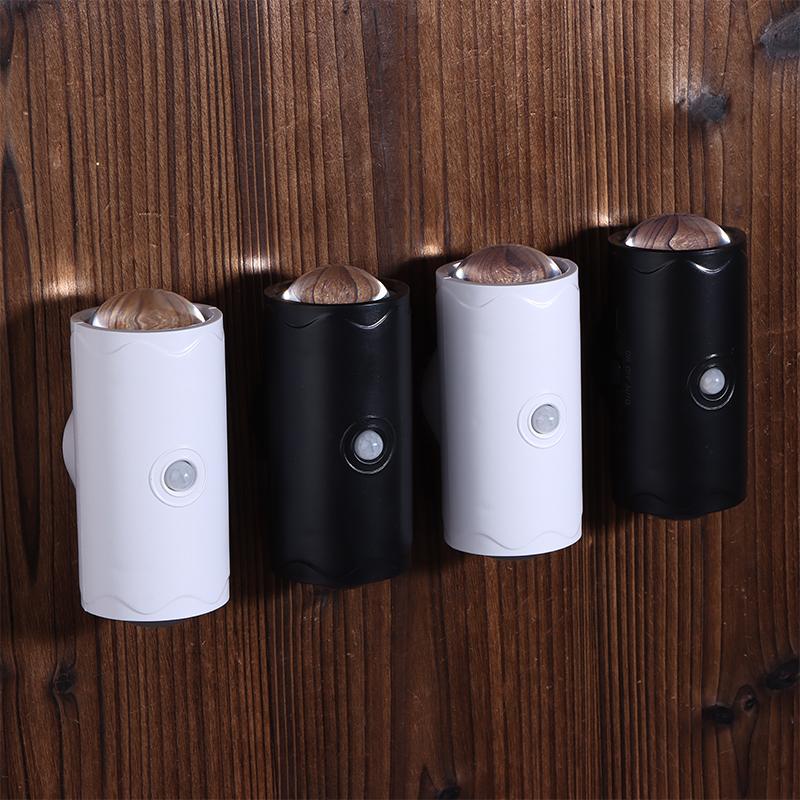 Rechargeable Led Night Light With Motion Sensor Dimmable Wall Lamp Indoor Ambient Lighting For Corridor Stair Entryway Closet