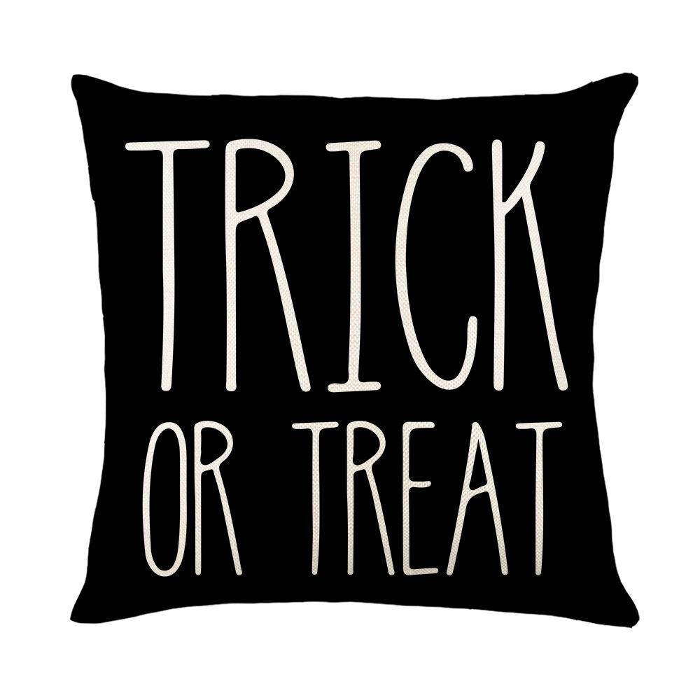 New Halloween Throw Pillow Cover Home Decor Sofa Cushion Cover Bedroom Living Room Cushion