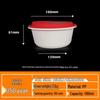 Handun Disposable Round Takeaway Container with Locking Lid