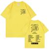 T-shirt Imprimé Album du Chanteur Beele Borondo T-shirts Oversize Mode Haute Qualité Unisexes Unisexes Coton Décontracté Manches Courtes T-shirts