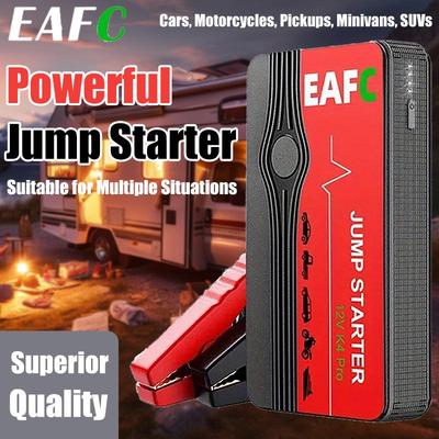 Portable Car Jump Starter Battery Power Bank, Auto Starting Device Petrol Diesel Emergency Device for 3.0L Gasoline - Car Emergency Kits for Cars