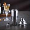 Cocktail-Shaker, Martini-Shaker, Getränke-Shaker mit eingebautem Sieb, Edelstahl, Margarita-Cobbler-Shaker-Mixer – professionelles Bar-Zubehör-Set