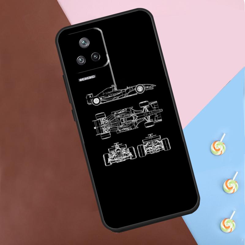 

Minimalist F1 Circuit Case For Xiaomi 13 14 13T Pro 11T 12T 12 Lite POCO X6 Pro X3 X4 X5 M6 Pro M5s F3 F5 Cover POCO X3 Pro