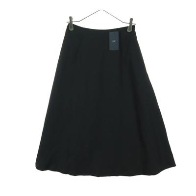 Unbenutzt Midi-Länge ausgestellter Rock M schwarz Damen Gebraucht