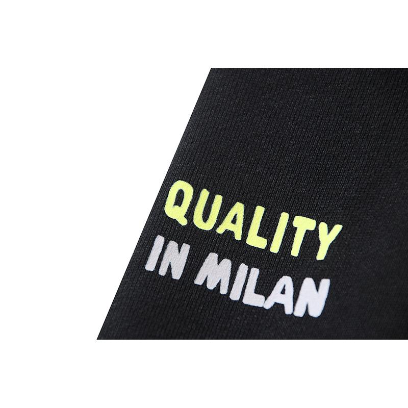 1220 Off-White 2025 Autumn and Winter New OW Angel Letter Pattern Pullover Print Men's and Women's Hooded Sweatshirt